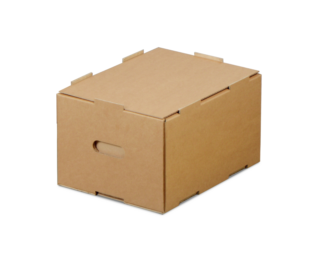 KLT-Behälter (Kleinladungsträger) aus Wellpappe, stapelbar