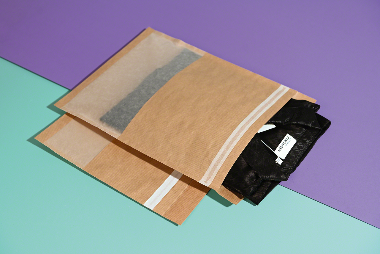 Verpackung ist in verschiedenen Größen erhältlich