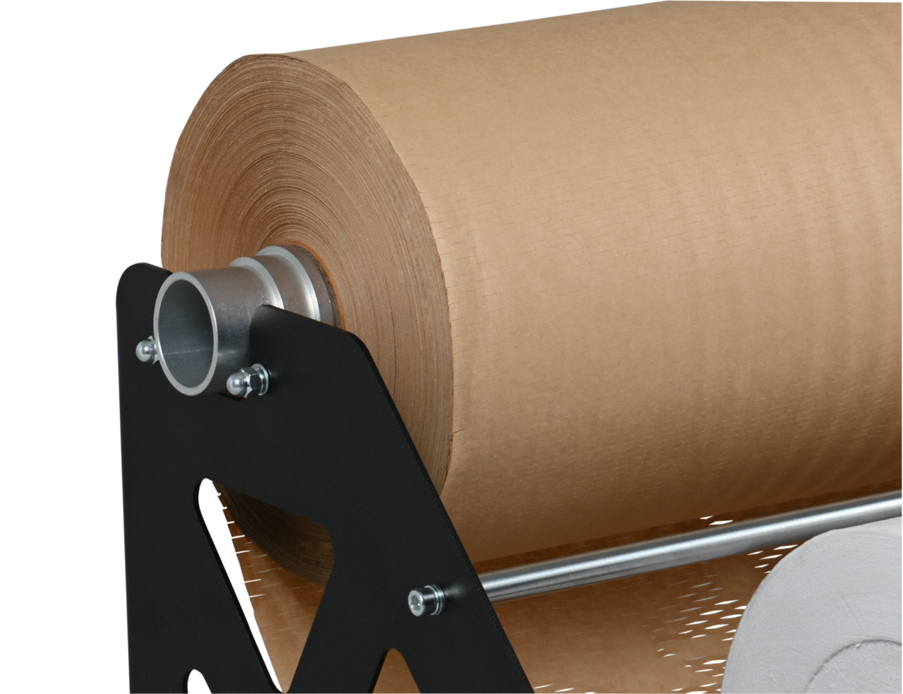 kugelgelagerte Rollenaufnahme für ermüdungsfreies Abrollen
