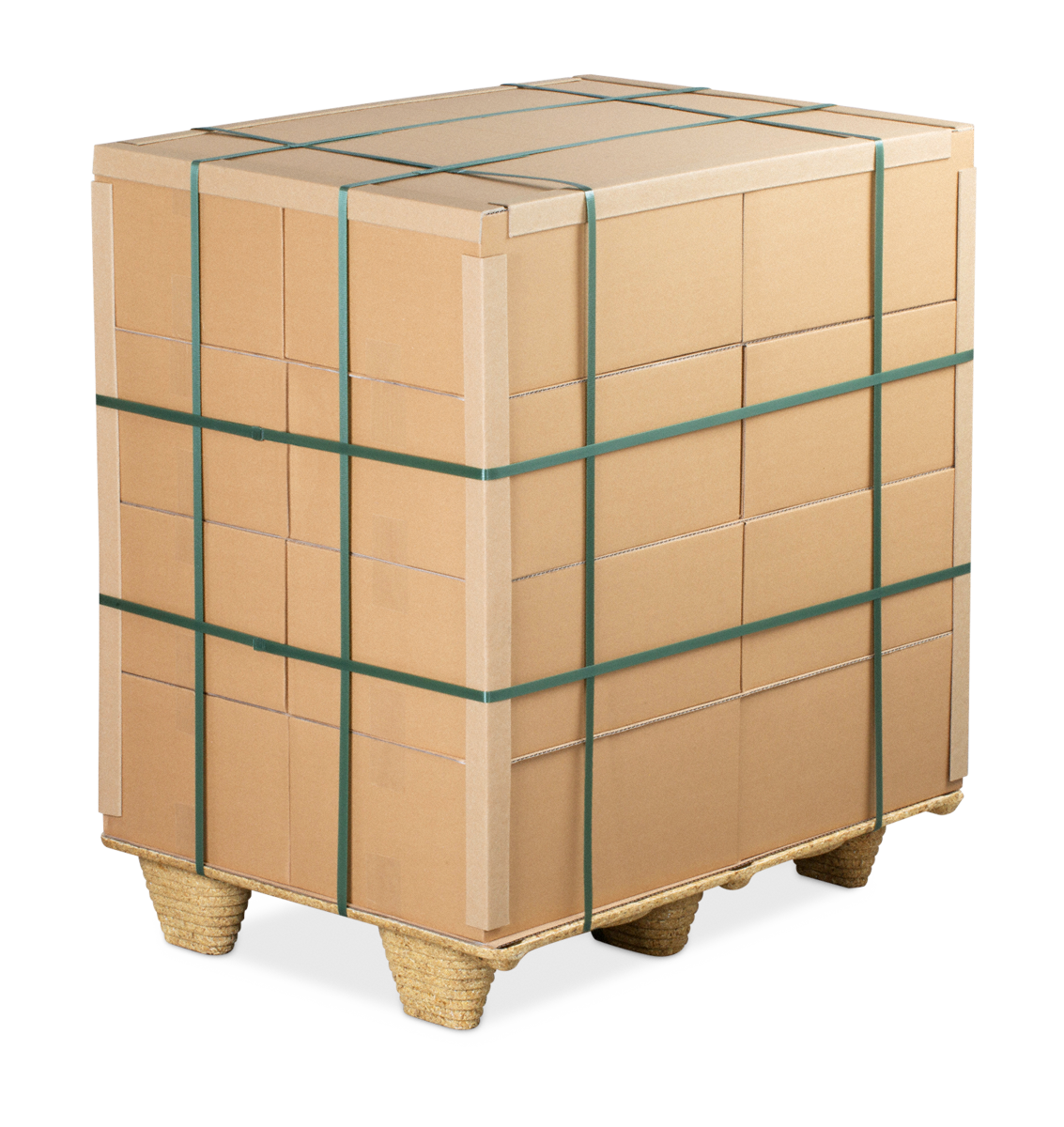 Palettenzwischenlage aus Wellpappe