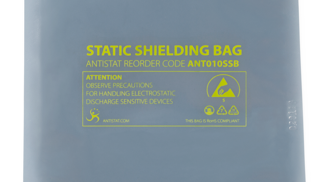 ESD-Abschirmbeutel mit Druckverschluss RECYCLING