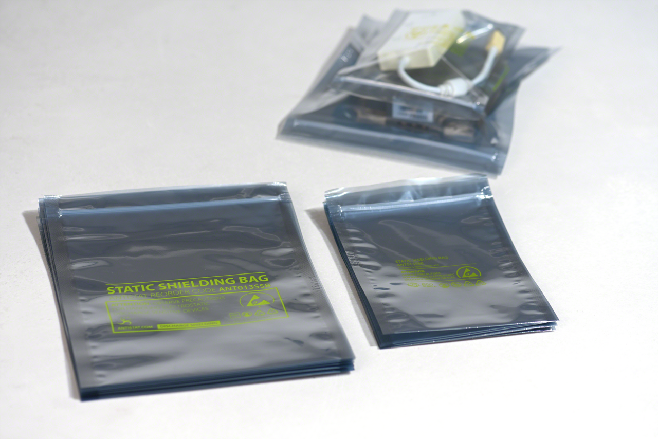 ESD-Abschirmbeutel mit Druckverschluss RECYCLING