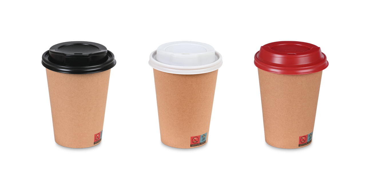Deckel für Coffee to-go-Becher aus PS