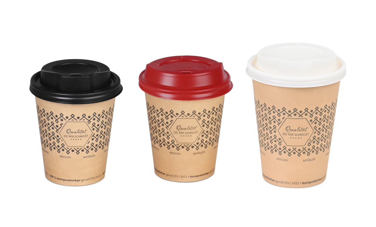 Deckel für Coffee to-go-Becher aus PS