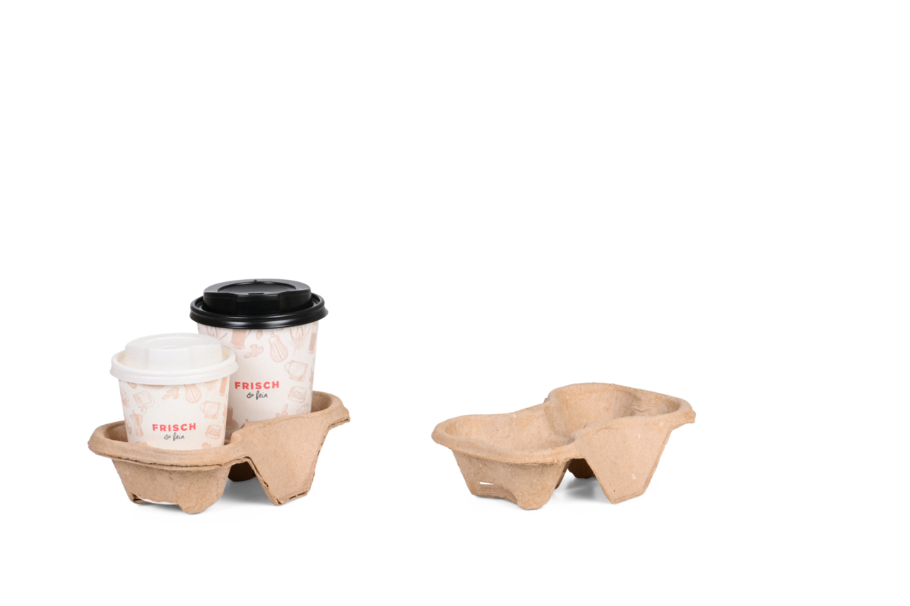 Tragehilfe für 2 Becher