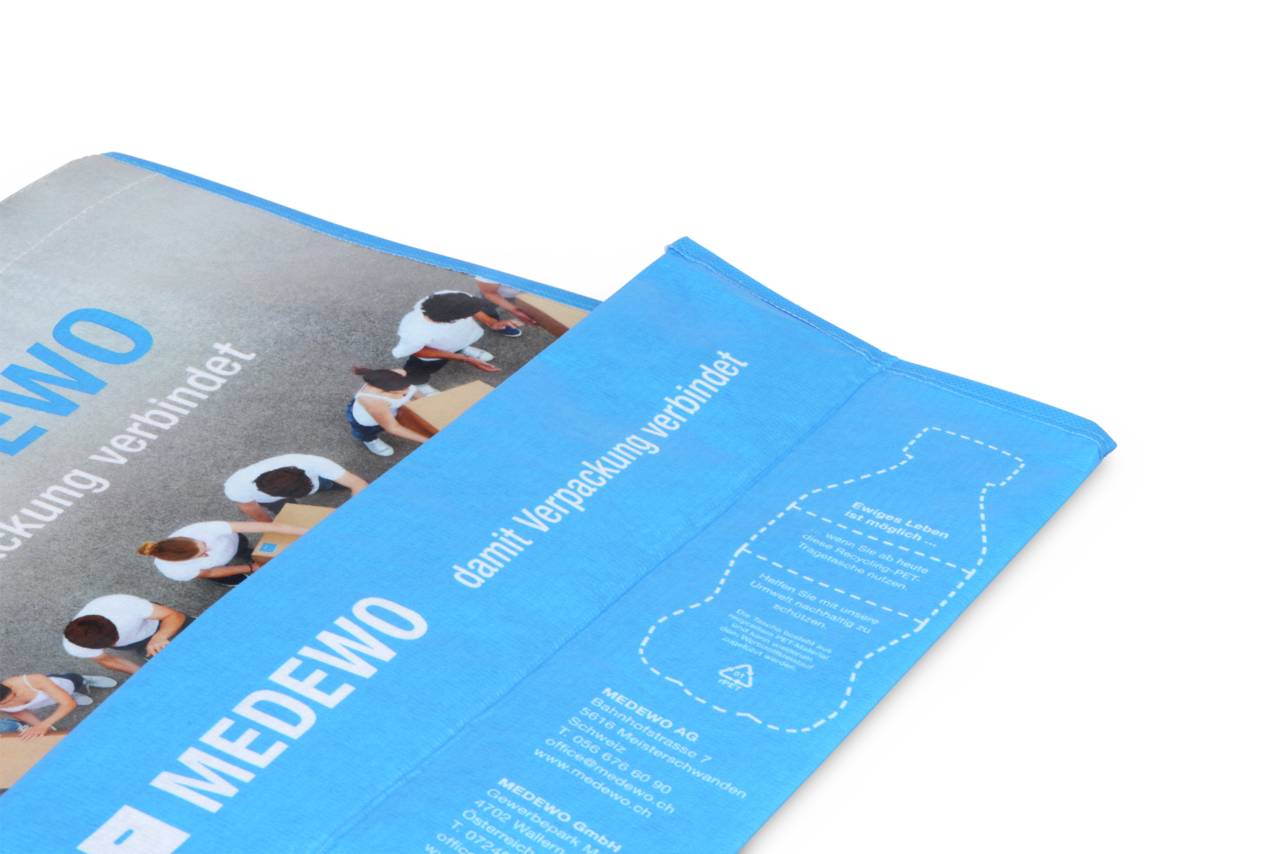 rPET RECYCLING-Taschen bedrucken