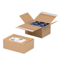 Versandkarton COMFORT-BOX RETURN PLUS wiederverschließbar