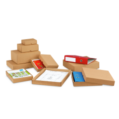 Stülpdeckelkarton braun