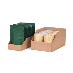 Sichtlagerkasten aus Wellpappe