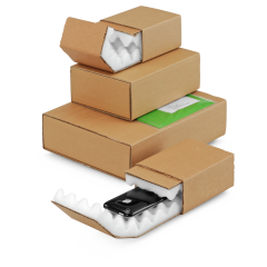 Noppenschaumverpackung SOFT-PAC braun