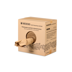 Polsterpapier geprägt im Spenderkarton