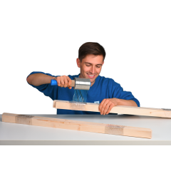 Mini-Stretchfolie RECYCLING, 17-23 &micro;m 100 mm x 150 lfm