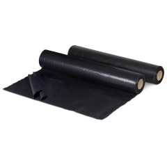 PE-Folie  3.000/1.500 mm &times; 50m  150 &micro;m, schwarz, 100% Recyclingmaterial