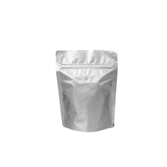 MECAVALVE Standbeutel 250 g silber, 180&times;60&times;190 mm