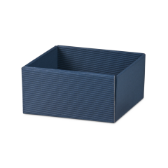 Boden zu Geschenkschachtel 250&times;250&times;120 mm, blau