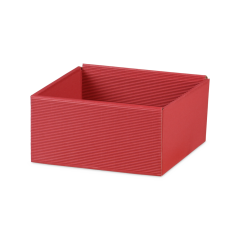 Boden zu Geschenkschachtel 250&times;250&times;120 mm, bordeaux