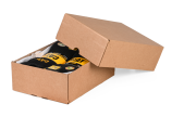 Stülpdeckel-Aufrichtekarton EASYPAC vorgeklebt