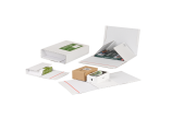 Kreuzverpackung / Buchverpackung weiß MECAWELL® STRONG
