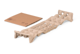 Faserform Verpackung in Schiebeschachtel SOFT-PAC PAPER