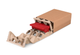 Faserform Verpackung in Schiebeschachtel SOFT-PAC PAPER