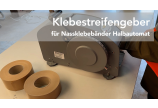Klebestreifengeber für Nassklebebänder Halbautomat