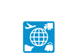 entspricht den weltweiten Einfuhrbestimmungen - für reibungslosen internationalen Transport - ein Ladungsträger für alle Transportarten