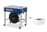 Umreifungsset 2 Rollen PP-Band + Umreifungsmaschine SM200/280
