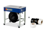 Umreifungsset 2 Rollen PP-Band + Umreifungsmaschine SM200/280
