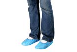 Einweg-Schuhüberzieher CPE, blau