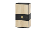 Flaschen-Geschenkkarton  PRESTIGE, 2er, 360×192×93 mm, braun