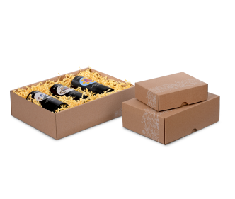 Stülpdeckelkarton mit Natur Motiv