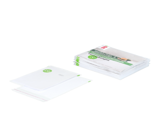 Folien-Versandtasche transparent recycelt