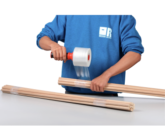 Vorgedehnte Folie – gesamte  Breite nutzbar