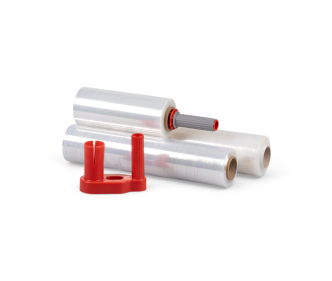 Handabroller Stretchfolie aus Kunststoff für KernØ 50mm , 2-teilig