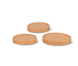 Membrandeckel aus Pappe zu Suppenbecher