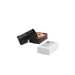 Visitenkarten-Box mit Sichtfenster