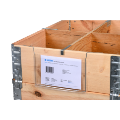 Drahtbügel-Tasche für Aufsatzrahmen / Regale