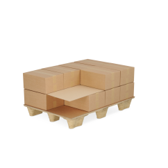 Palettenzwischenlage aus Wellpappe