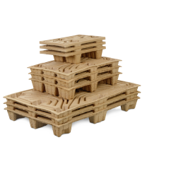 Palette aus Faserguss