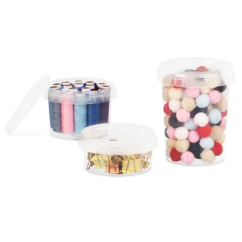 PP-Becher rund mit Originalitätsverschluss