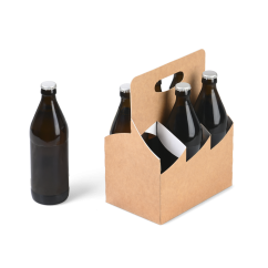 Flaschenträger aus Karton