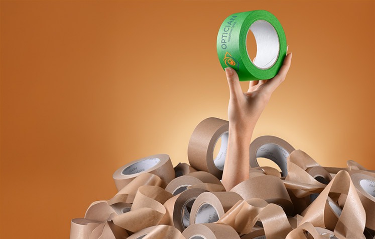 bedrucktes Klebeband