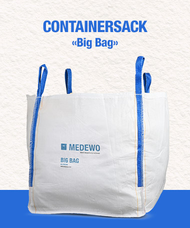 Weisser MEDEWO Containersack