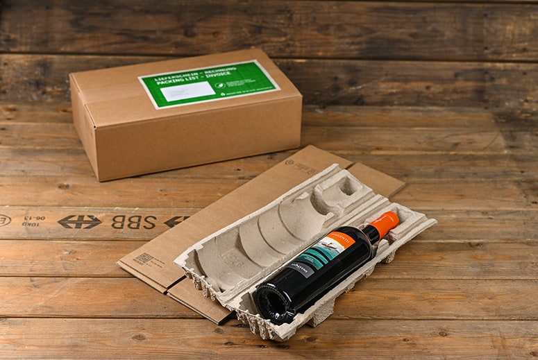 Flaschen verpacken und versenden – so geht's