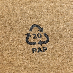 code de recyclage PAP20