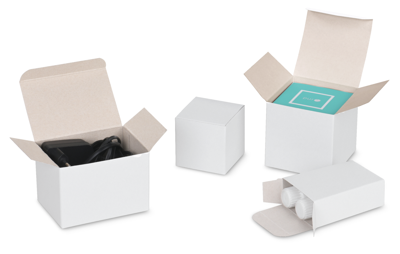 La boîte pliante est disponible en différentes tailles.