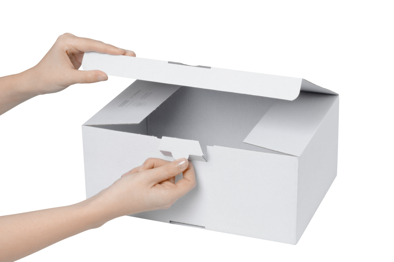 Ouverture et fermeture illimitées grâce à la fermeture par patte rentrante pratique et sûre.
