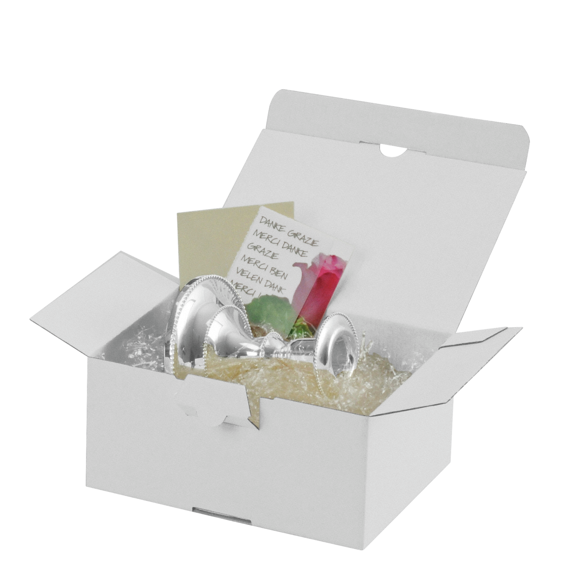 Convient aussi parfaitement comme emballage-cadeau pour l'envoi.