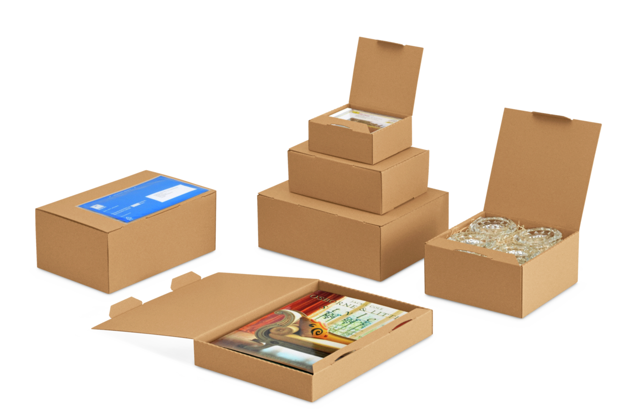Carton QUICK-BOX® LIGHT avec fermeture par patte
