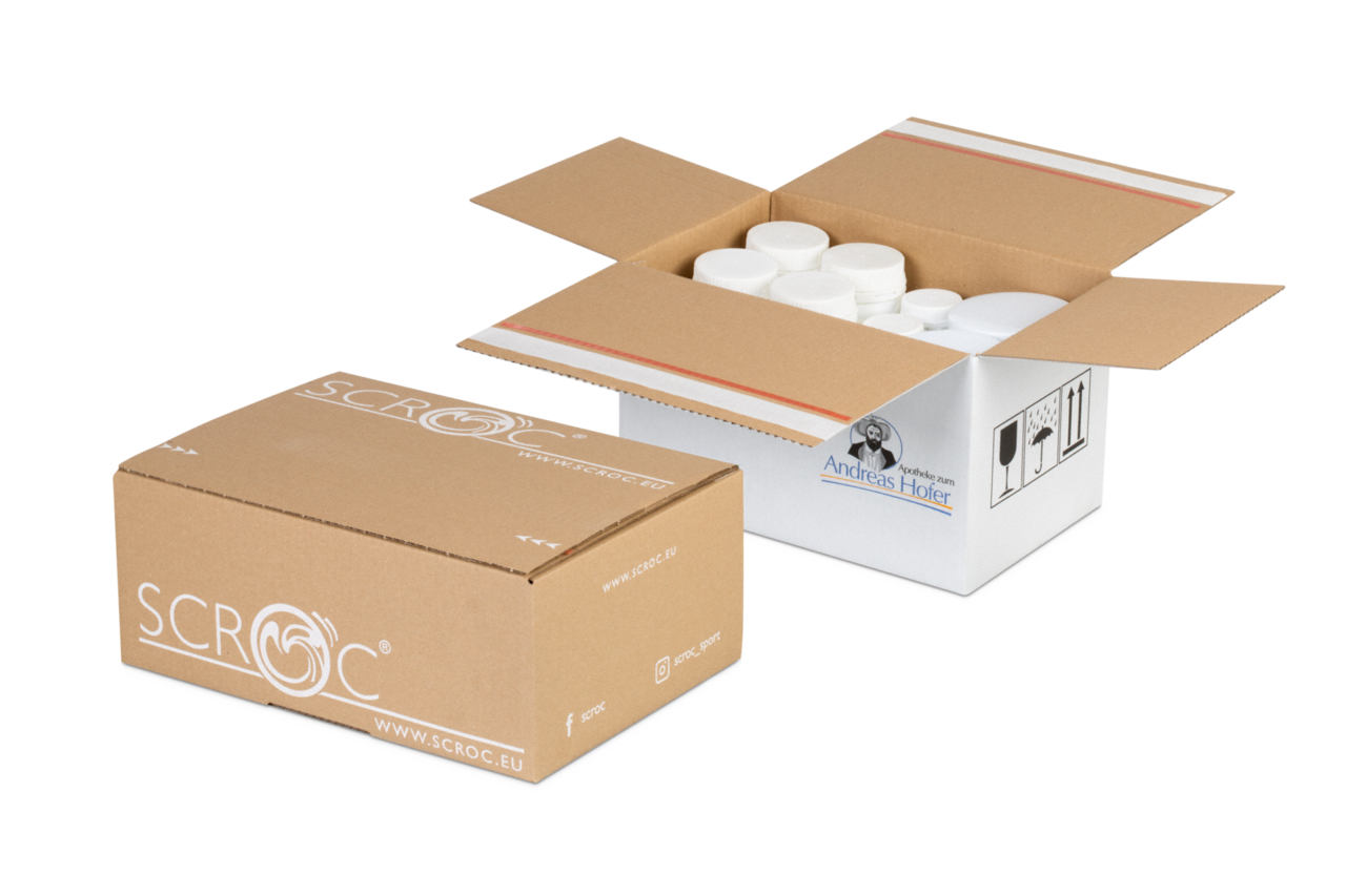 Pour encore plus d’attention dans le commerce en ligne. Imprimé avec votre logo/ design, le carton d’expédition ECO est particulièrement apprécié. Appelez-nous, nous vous conseillerons avec plaisir.